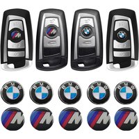 5/10Pcs 11mm 14mm Car Key Sticker Logo Emblem For BMW F07 F34 F10 F20 F48 F39 F30 F25 F26 F15 F16 F22 F32 E90 Auto Accessories