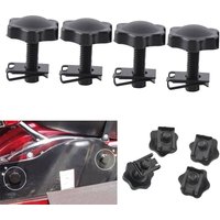 Motorcycle Theft Deterrent Saddlebag Luggage Saddle Bag Lock Hardware Mounting Bolt Screw Fit For Harley Touring Street Glide