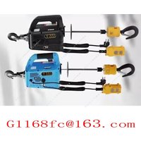 220V Load Portable Electric Winch Traction Hoist Small Crane Home Decoration Hoist Lifting Tool 100kg 25m