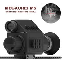 Megaorei M5 Hunting Night Vision Riflescope 5X Zoom HD 1080P Video Photo Recording Digital Infrared Camera Surveillance Device