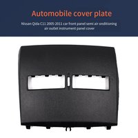 Car Finisher-Instrument Panel Cover For Nissan Tiida C11 2005-2011 Automobile Front Mount Half Air Conditioner Vent Outlet