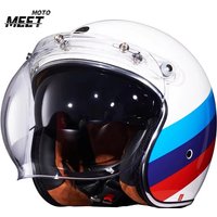 TORC Retro Motorrad Halb Helm Vier Jahreszeiten Tragen Endoskopischen Sicherheit Hut Helm Cruise Helm Reiten Capacete De Motocicleta