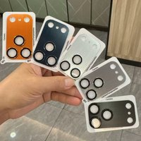 1Set Full Cover Metal Camera Protection Glass For IPhone 17 Pro Max Lens Cover Glass For IPhone 17 Lens Metal Ring Film