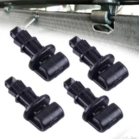 4pcs Car Door Sun Shade Hook Clips Sliding Door Sun Shade Hook Clip Car Accessories Kit Fits For Honda Odyssey 2005-2010