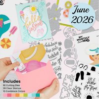 Playful Summer Collection Metal Cutting Dies Clear Stamps Layering Stencil for DIY Greeting Card Making Scrapbooking Craft Paper