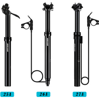 AliExpress WALGUN MTB Telescopic Seatpost Dropper Adjustable Seat Post 27.2 30.9 31.6 Manual Remote Control Hydraulic Middle External Cable