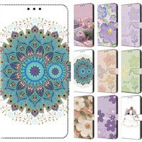 3D Pattern Painted Magnetic Flip Leather Cover Wallet Case For Google Pixel 9 9a 8 8a 7 7A 6 6A 5 5A 4 4A 3A XL Pro 4G/5G