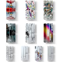 ENLEE 3D Bicycle Poster Frame Scratch-Resistant MTB Road Bike HD Protective Film Removable Sticker Anti-Skid Guard Frame Cover