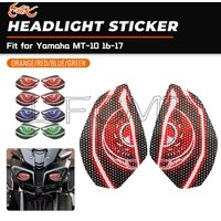 Motorcycle Headlight Head Light Guard Protection Stickers Decals Fit for Yamaha MT10 MT-10 2016 2017