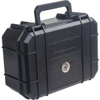21 Unit Portable Cigar Humidor Box Special Use for Business Travel , ABS Waterproof Shockproof Sponge / Humidifier / Hygrometer