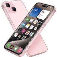 Dummy Fake Phone Model, Looks Like The Real Phone Compatible with Phone 15 Pink, for Cell Phone Store Display
