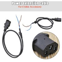 E-Bike Motor Extension Cable Connector Outdoor Electric Bike Motor Cables Power Cord Charger For E-bike Accessories