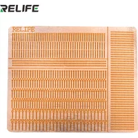 RELIFE RL-007GA 1400 Points Solder Pad Sheet High Conductivity Anti-break Welding Piece for Phone PCB Circuit Trace Repair