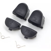 Replacement L1 R1 L2 R2 Trigger Buttons Kit With 2Pcs Spring For Sony PS4 Controller Accessories Gamepad Button Repair Parts