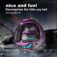 Bluetooth Headphones HTC NE02 AI Smart Translator Earbuds Surround Sound Non In-Ear Comfortable Wireless Earphones for Workout