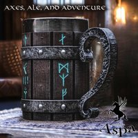 Barrel style wood beer mug stainless steel large-capacity beer mug coffee cup wine glass metal insulated as bar party gift
