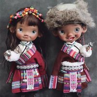 Amzing Expression 1/6 Big Head Pii with Body Extra Free Hands and Feet PiPi Jaki Naughty Happy Cute Minor BJD Dolls