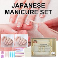 Natural Nail Prep Set Nail Manicure Kit With Buffer Shine Pedicure Kit For Women For Women Girls Beginner Home Salon Daily Party