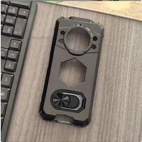 For Cubot KingKong Power 5 6.88" Back Finger Ring Soft TPU Silicone Case For CubotKingKongPower5 Power5 Bracket Phone Cover