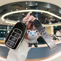 For Chery Omoda 5 C5 Tigo 7 8 Pro Max Tigo 7 8 Plus Arrizo 5 Plus jaecoo 2023 Keychain Car Key Accessories Holder Key Cover Case