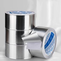 Aluminum foil tape waterproof heat insulation high temperature tin foil repair leak-proof sealing self-adhesive tape