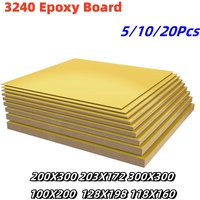 5/10/20pcs/lot 10/20Pcs 3240 Epoxy Fiber Board For 3.2V 280Ah 320Ah 310Ah 90Ah 12.8V Lifepo4 Battery Pack Diy Use 203*172*0.5mm