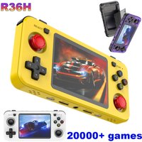 R36H ARKOS Retro Handheld Game Console Portable 64G 128G Pocket Video Player 3.5 Inch IPS Screen R36S landscape Kid Gift image 4