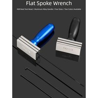 AliExpress TOOPRE Bike Spoke Wrench 0.8 1.9mm Flat Spoke Tension Tool High Strength Spoke Straightening Tool For MTB Road Bike