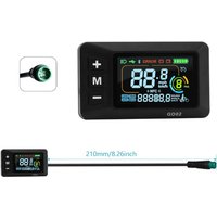 AliExpress 24V-60V Display Waterproof Connectors Durability Features Large LCD Screen Moisture Protection For Electric Scooters