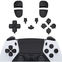 eXtremeRate Replacement Full Set Buttons for ps5 Edge Controller - Black