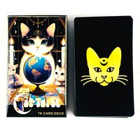 Hot-selling Tarot Cards A 78 Deck English Version Divination Board Games Collection Cards Halloween and Christmas Card Games