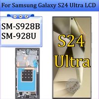 Neues TFT/OLED für Samsung Galaxy S24 Ultra LCD SM-S928B SM-928U Display Touchscreen mit Schwarzem Rahmen für S24Ultra LCD