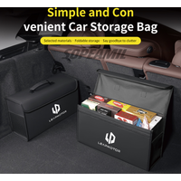 Car Storage Box Large Capacity Organizer Foldable Stowing Tidying Bag For Leapmotor B10 C10 C11 C16 C01 T03 B01 S01 Accessories