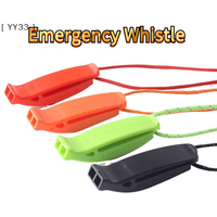 Dual-Frequency Survival Whistle High-Pitch Dolphin Sound Emergency Whistle with Lanyard for Outdoor & Disaster〔YY33〕