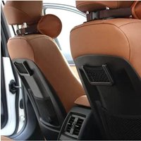 Classic Auto Seat Side Mesh Storage Bag Interior Back Sundries Pocket Phone Net Pocket Holder Car Storage Bag Elastic Flexible
