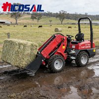Hot selling new multi-purpose telescopic wheel loader Ce certified all terrain telescopic arm loader