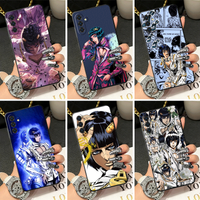 Soft Silicone Phone Case for Samsung A17 A16 A15 A14 A13 JoJo Adventure Bruno Buccellati Shell A57 A56 A55 A54 A53 A37 A36 A27 A