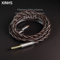 XINHS HA025 HiFi Earphone Upgrade Cable MMCX 0.78mm 2PIN IE900 4.4mm Balanced Suitable for SA6 MK2 TANGZU FUDU VERSE 2