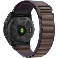 For Garmin 20 22 26mm Easy Fit Nylon Strap For Fenix5 5XPlus 6 6XPro7 7XPro Quick Release Watch Band Tactix8 47 51mm Bracelet
