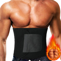 Men Sports Sweat Bust Waist Support Belt Shape Running Waist Abdominal Fat Burning Training Belts Sauna Suits Gym Waist Trimmer