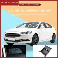 15W Car QI Wireless Charging Panel For Ford Mondeo 2015-2018 Fast Phone Charger Plate Holder