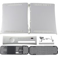 1Set Black White Color Full Set Housing Shell Protective Case For XBOX360 XBOX 360 Fat Console Replacement
