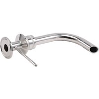 Stainless Steel 1.5" Tri-Clover Rotating Racking Arm Dual O-rings design Conical Fermenter Accessories