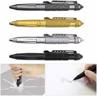 Military Tactical Pen Multifunction Tactical Pen Aluminum Alloy Outdoor Rescue Escape Survival Tools Emergency Glass Breaker Pen