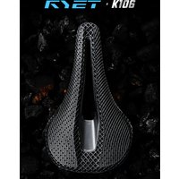 AliExpress RYET 3D Printed Vacuum Bike Saddle Full Carbon Fiber Oval 7x9mm Rails MTB Road Gravel Cycling Saddle 143mm Wide for Men Women