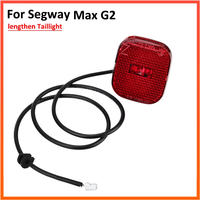 Lengthen Taillight for Segway Max G2 G65 Electric Scooter Warning Brake LED Lamp Including Battery Terminal Wire Accessories