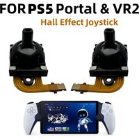Left/Right Electromagnetic 3D Analog Joystick Module for PS Portal Hall Effect Joystick Thumb Grip Replacement Accessory