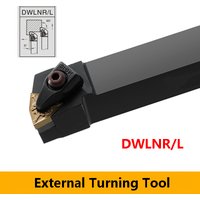 LIHAOPING Externe Drehen Werkzeug Drehmaschine Cutter DWLNR DWLNL DWLNR1616H08 DWLNR2020K08 DWLNR2525M08 Maschine Metall Halter WNMG Einsatz