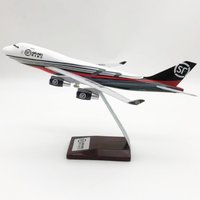 1/300 Scale Planes 24cm B747 SF Express Cargo Airways Alloy Diecast Airplane Toy Collectible Aircraft Model Gift With Stand