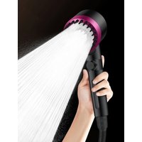 New High Pressure Shower Head 3 Modes Adjustable Spray with Massage Brush Filter Rain Shower Faucet Bathroom Accessories